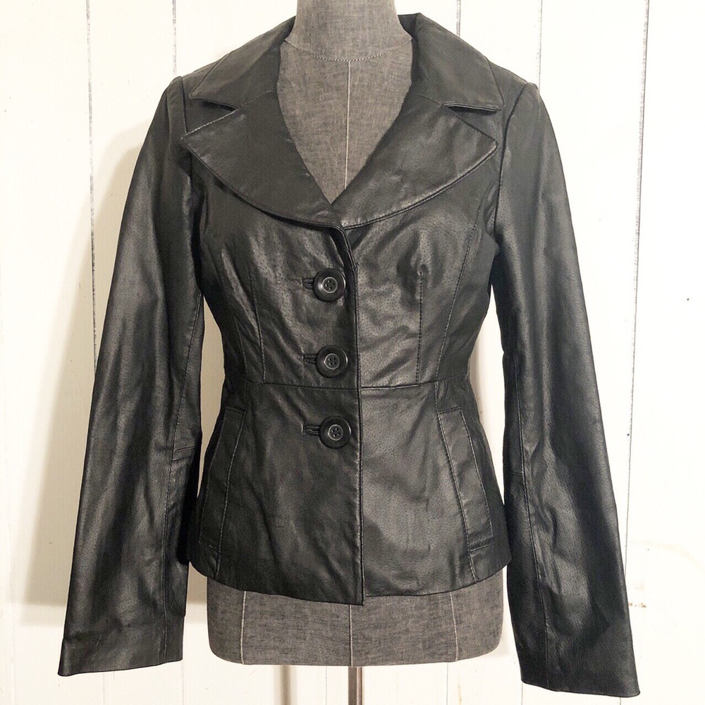 Guess Jeans Leather Jacket